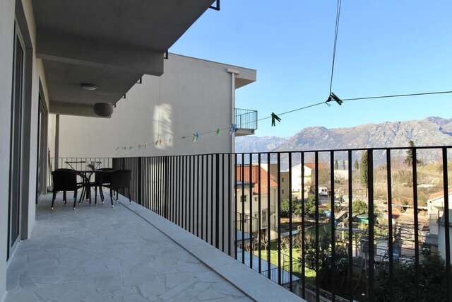 Апартаменты 2bd New Dobrota Apt w/ Pool, Gym & Sea Views Доброта-15
