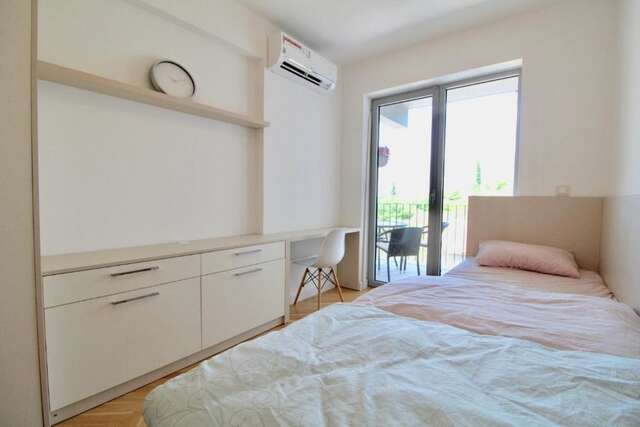 Апартаменты 2bd New Dobrota Apt w/ Pool, Gym & Sea Views Доброта-27
